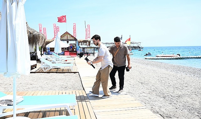 Kemer tanıtım &ccedil;ekimleri devam ediyor