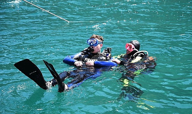 Kemer&rsquo;de Hıdırellez Dalışı yapıldı
