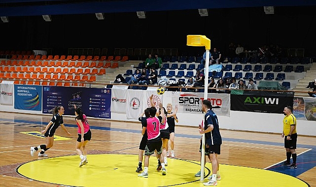 Kemer'de Korfbol heyecanı