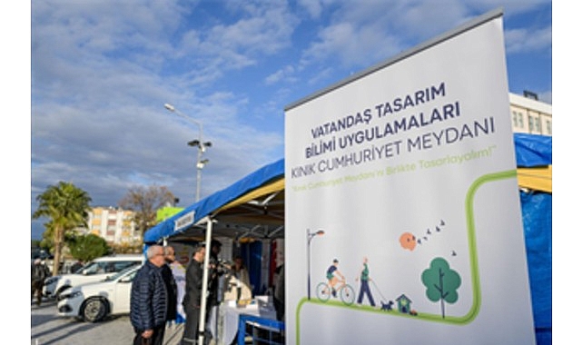 Kınık Cumhuriyet Meydanı yeni &ccedil;ehresine kavuşuyor