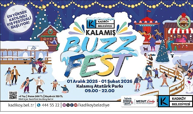 Kış Festivali &ldquo;Buzzfest&rdquo; Başlıyor