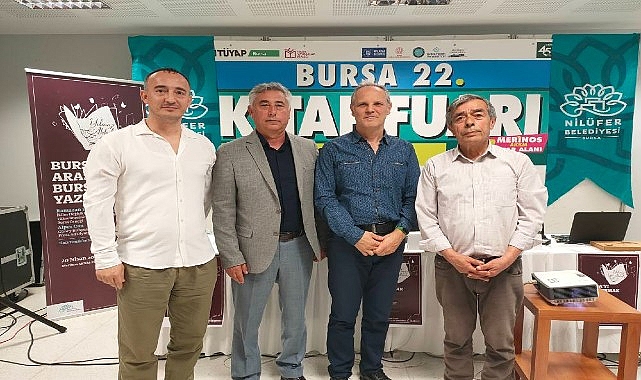 Kitap Fuarı'nda  &ldquo;Bursa'yı Araştırmak Bursa'yı Yazmak" s&ouml;yleşisi
