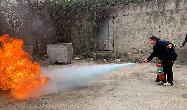 KOBİTEM&rsquo;in yangın eğitimi ile hastaneler g&uuml;vende