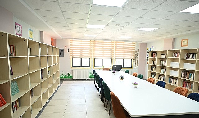 Kocaeli G&uuml;zel Sanatlar Lisesi k&uuml;t&uuml;phanesine kavuştu