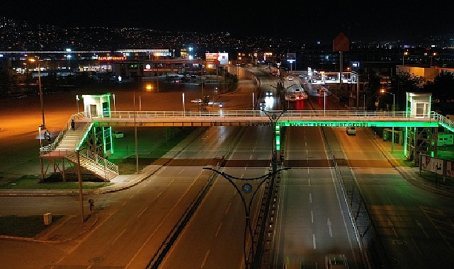 Kocaeli'nde &uuml;st ge&ccedil;itler yeşile b&uuml;r&uuml;nd&uuml;