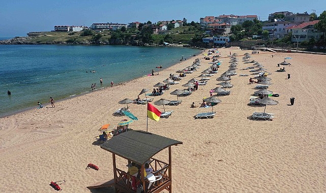 Kocaeli&rsquo;nin 9 plajına &ldquo;Mavi Bayrak&rdquo; &ouml;d&uuml;l&uuml;