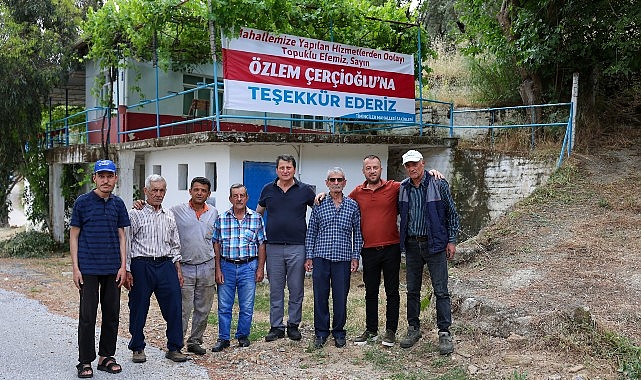Ko&ccedil;arlı Muhtarlarından Başkan &Ccedil;er&ccedil;ioğlu&rsquo;na Hizmet Teşekk&uuml;r&uuml;
