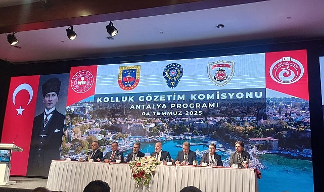 Kolluk G&ouml;zetim Komisyonu toplandı
