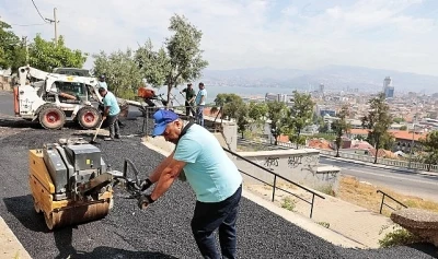 Konak&rsquo;ta hummalı &ccedil;alışma: 5 mahallede 24 sokak aynı anda yenileniyor
