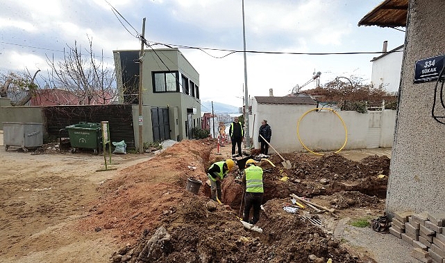 Konak&rsquo;ın 4 mahallesinde daha doğal gaz devrimi