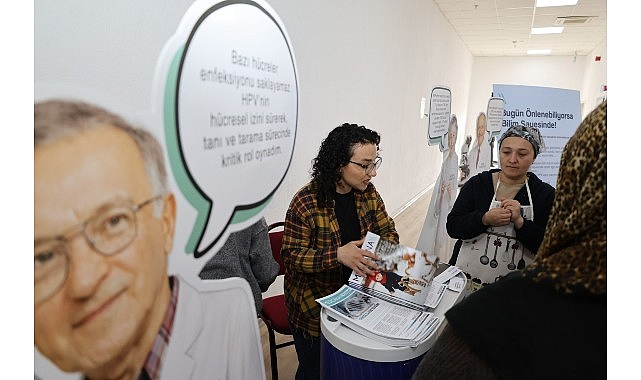 Konak&rsquo;ta rahim ağzı kanserine karşı bilimsel farkındalık
