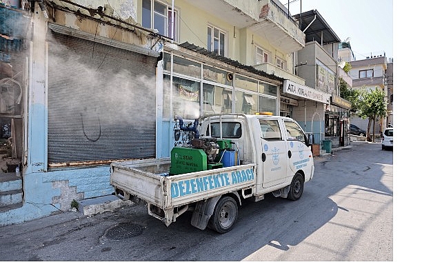 Konak&rsquo;ta sivrisineklere karşı etkin m&uuml;cadele