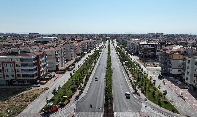 Konya B&uuml;y&uuml;kşehir Ahmet Yesevi Caddesi ve Sakarya Kavşağı&rsquo;nda Yol Kalitesini Y&uuml;kseltti