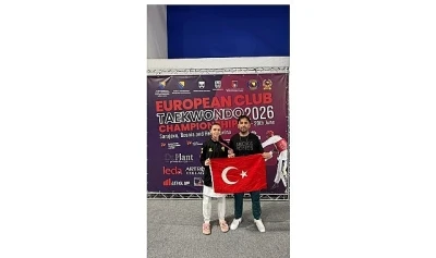 Konya B&uuml;y&uuml;kşehir Belediyesporlu Emine Rana Adıg&uuml;zel Avrupa &Uuml;&ccedil;&uuml;nc&uuml;s&uuml; Oldu