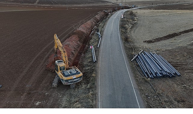 Konya B&uuml;y&uuml;kşehir Saray&ouml;n&uuml;&rsquo;n&uuml;n Su Altyapısını Yeniliyor