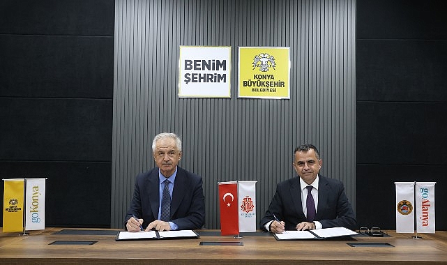 Konya B&uuml;y&uuml;kşehir ve Alanya Belediyesi Arasında "Keykubad G&ouml;&ccedil; ve Kervan Yolu Projesi" İş Birliği Protokol&uuml; İmzalandı