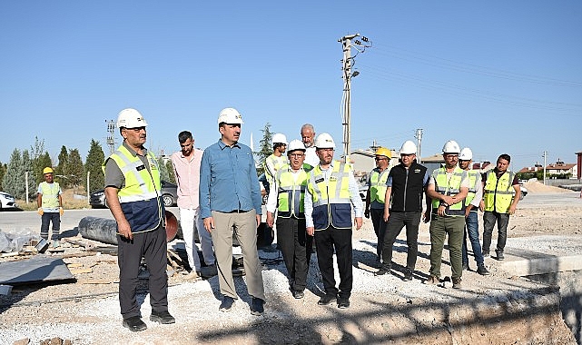 Konya B&uuml;y&uuml;kşehir&rsquo;den 282 Km Yeni Su ve Kanalizasyon Şebekesi