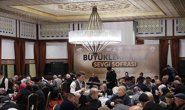 Konya B&uuml;y&uuml;kşehir&rsquo;den &ldquo;B&uuml;y&uuml;klerimizle Sevgi Sofrası&rdquo; Programı