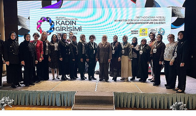 Konya B&uuml;y&uuml;kşehir&rsquo;den Kadın G&uuml;c&uuml;ne Destek  KOMEK&rsquo;ten "Kadın Kooperatifleri &Ccedil;alıştayı&rdquo;