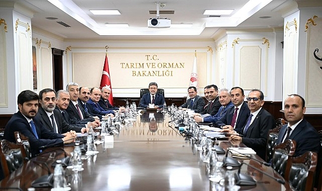 Konya Protokol&uuml; Ankara&rsquo;da Bakan Yumaklı ile Bir Araya Geldi