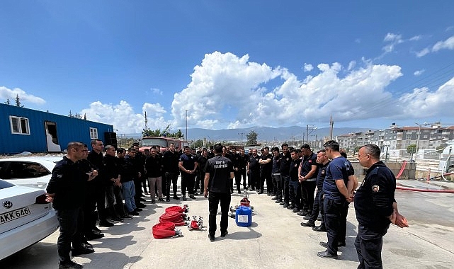 Konya ve Hatay İtfaiyelerinden Eğitimde &Ouml;rnek İş Birliği