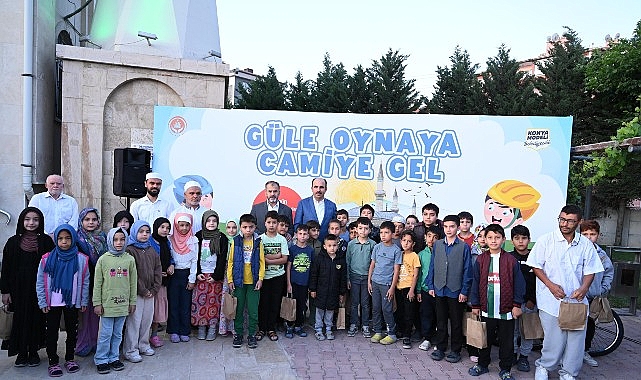 Konya&rsquo;da &ldquo;G&uuml;le Oynaya Cami Gel&rdquo; Projesi ile Camiler Cıvıl Cıvıl