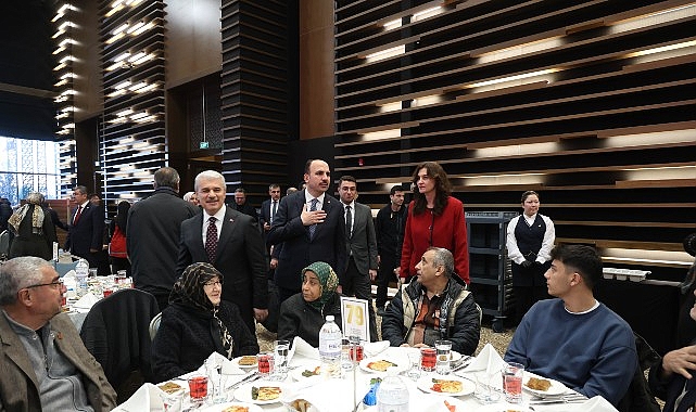 Konya&rsquo;daki Şehit Aileleri, Gaziler ve Gazi Yakınları "B&uuml;y&uuml;k Aile Sofrası"nda Buluştu