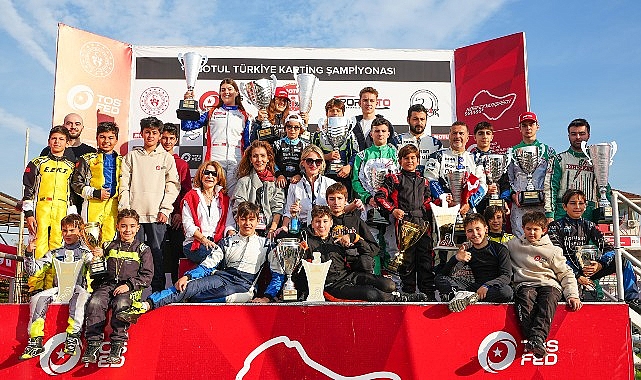 K&ouml;rfez Karting Yarışı'nda B&uuml;y&uuml;k &Ccedil;ekişme