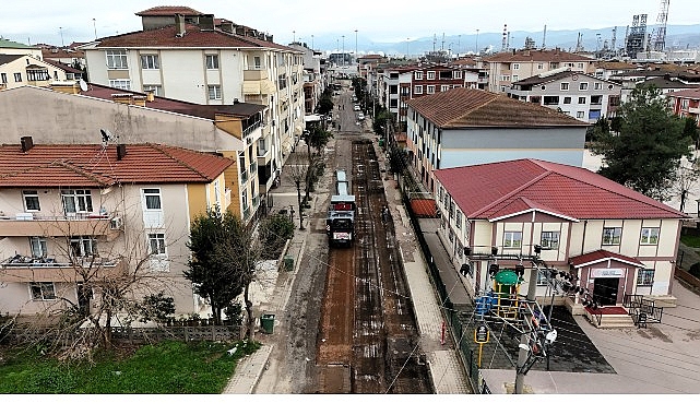 K&ouml;rfez Petkimliler Caddesi&rsquo;nde yoğun tempo