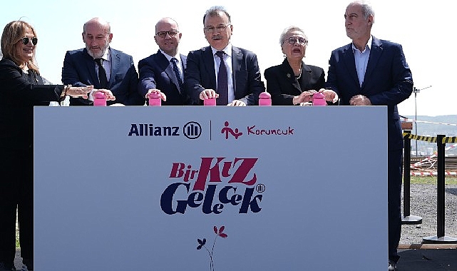 Koruncuk Vakfı, Allianz T&uuml;rkiye&rsquo;nin desteğiyle yeni bir yurt binasının temellerini attı