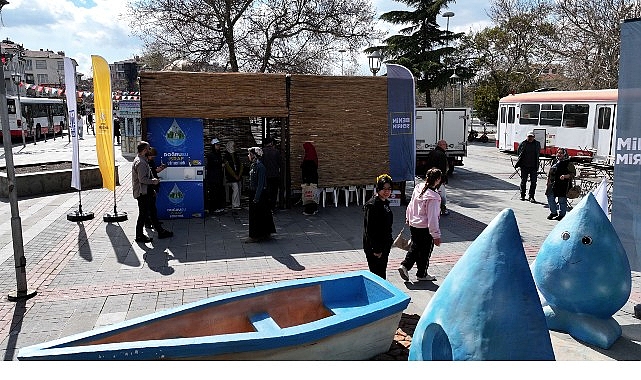 KOSKİ Tarım Haftası&rsquo;nda A&ccedil;tığı Stantta Su Tasarrufu Bilgilendirmesi Yapıyor