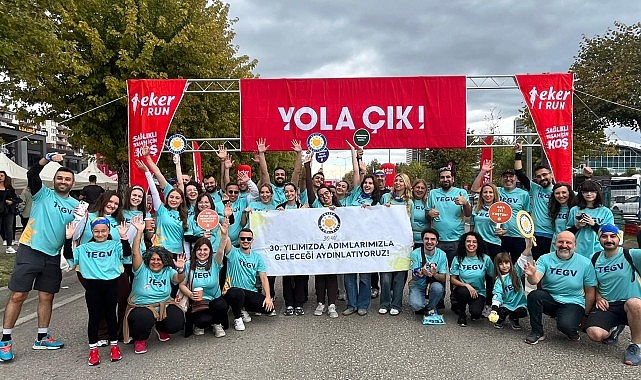 Koşucular Eker I Run&rsquo;da adımlarını  TEGV &ccedil;ocukları i&ccedil;in attı