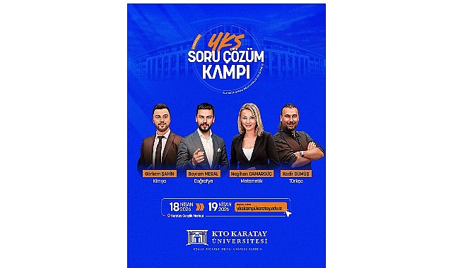 KTO Karatay &Uuml;niversitesi Tarafından D&uuml;zenlenen YKS Kamp Programına Sayılı G&uuml;nler Kaldı