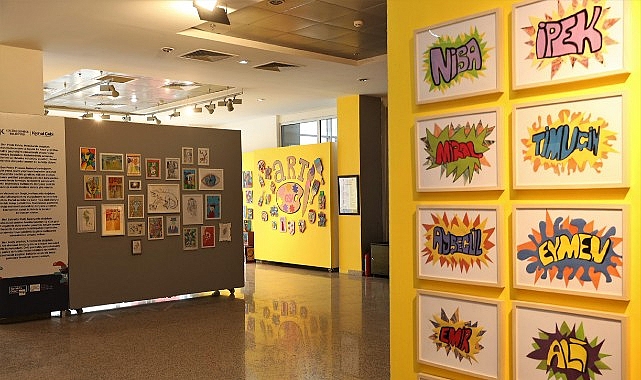 &lsquo;K&uuml;&ccedil;&uuml;k Ressamlar&rsquo; 23 Nisan &Ccedil;ocuk Sergisi Sefak&ouml;y Galeri K&uuml;p&rsquo;te