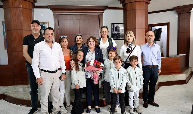 K&uuml;&ccedil;&uuml;k Yelkencilerden, Başkan Hatice Gen&ccedil;ay&rsquo;a Anlamlı Ziyaret