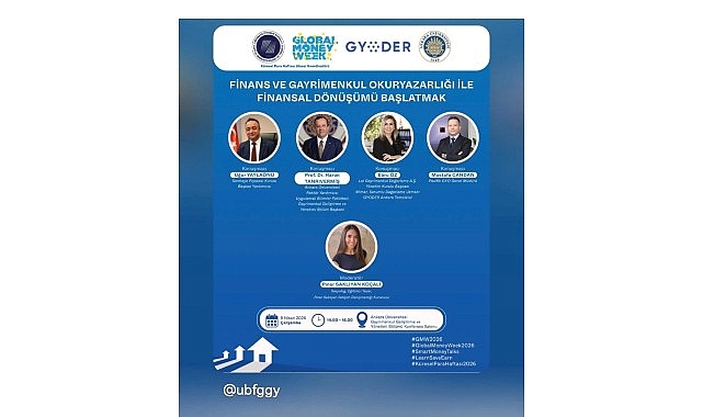 K&uuml;resel Para Haftası Kapsamında Ankara &Uuml;niversitesi&rsquo;nde Finans ve Gayrimenkul Okuryazarlığı Ele Alındı