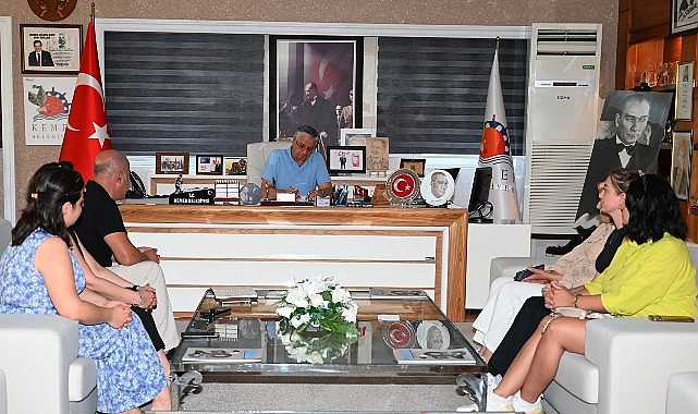 Kurs &ouml;ğretmenlerinden Başkan Topaloğlu&rsquo;na ziyaret