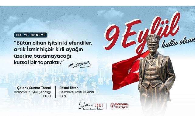 Kurtuluş heyecanı Bornova&rsquo;da bir başka yaşanacak