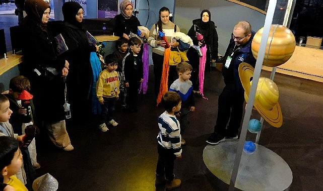 Lokomotif &Ccedil;ocuk K&ouml;y&uuml;'n&uuml;n minikleri bilimin izinde