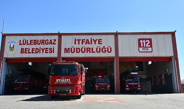 L&uuml;leburgaz&rsquo;ın alev savaş&ccedil;ıları 1017 yangına m&uuml;dahale etti