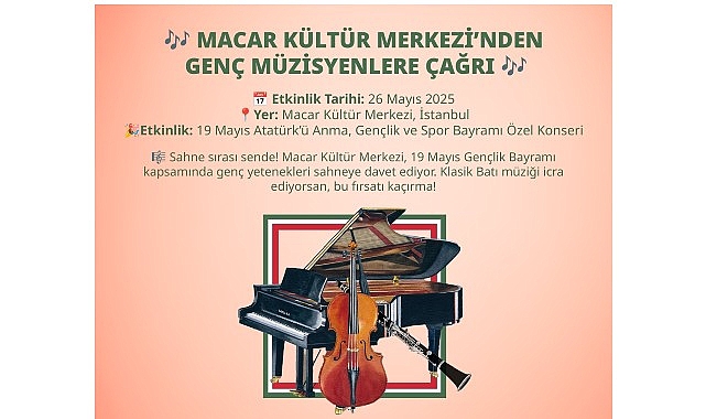 Macar K&uuml;lt&uuml;r Merkezi&rsquo;nde gen&ccedil; m&uuml;zisyenlere &ccedil;ağrı!