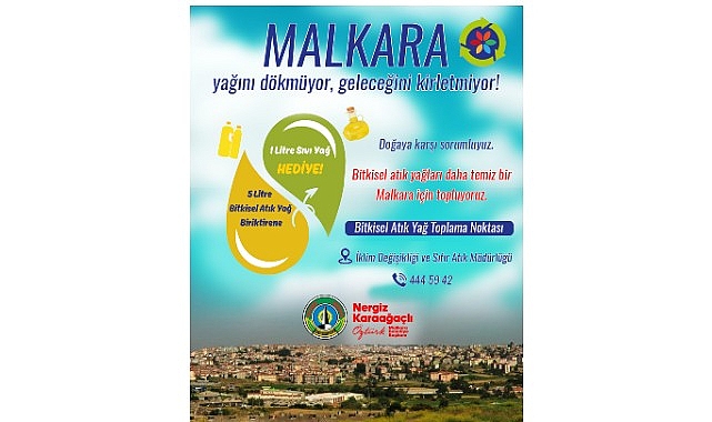 Malkara Yağını D&ouml;km&uuml;yor, Geleceğini Kirletmiyor