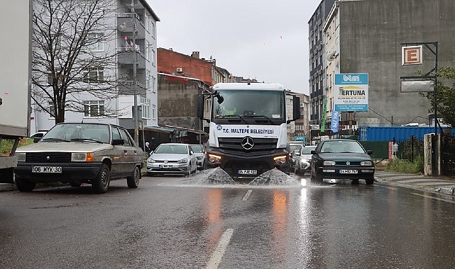 Maltepe Başıb&uuml;y&uuml;k Mahallesi&rsquo;nde bahar temizliği