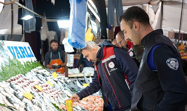 Maltepe&rsquo;de balık denetimi
