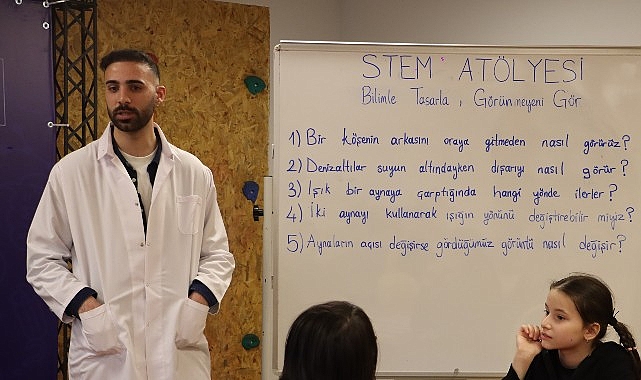 Maltepe&rsquo;de Kız &Ccedil;ocukları STEM At&ouml;lyesinde Buluştu
