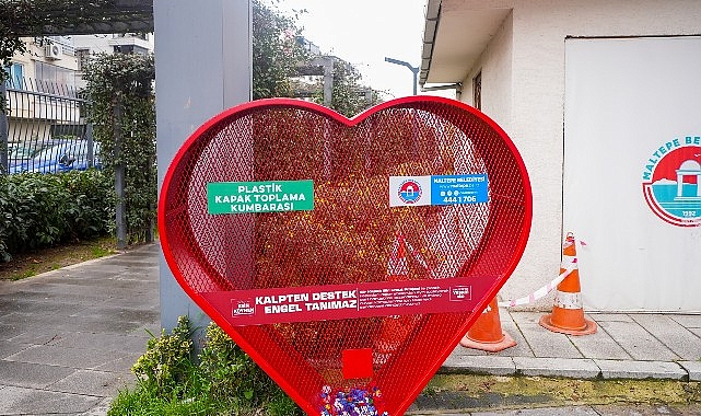 Maltepe&rsquo;de plastik kapak toplama kumbaralarının sayısı 8&rsquo;e &ccedil;ıktı