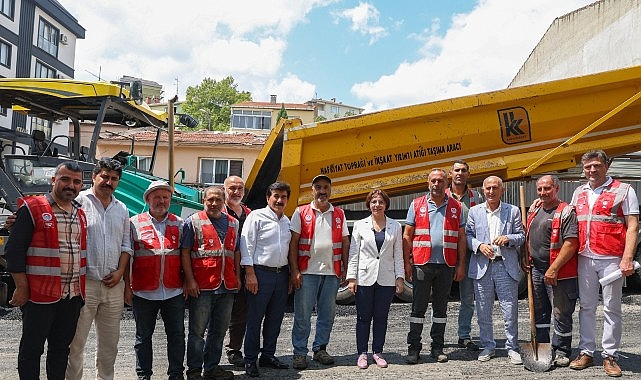 Maltepe&rsquo;nin cadde ve sokakları yenileniyor
