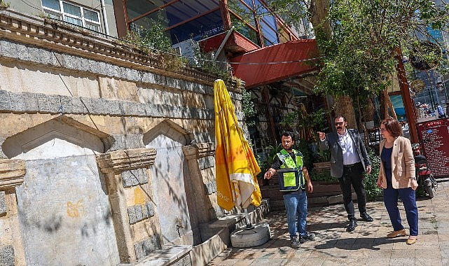 Maltepe&rsquo;nin tarihi mirası &ldquo;Feyzullah Efendi &Ccedil;eşmesi&rdquo; yenileniyor