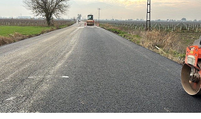 Manisa B&uuml;y&uuml;kşehir Belediyesi, Yollarda Konforu Artırıyor