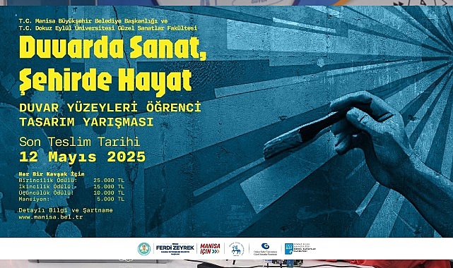 Manisa&rsquo;nın Duvarları Gen&ccedil; Sanat&ccedil;ılarla Şekillenecek